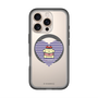 スリムプロテクションプレミアムケース with MagSafe［ ELLE×ポムポムプリン - ハート - ブルー ］