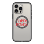 スリムプロテクションプレミアムケース with MagSafe［ SUPER PRIVATE - ロゴ - Metal ］