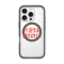 スリムプロテクションプレミアムケース with MagSafe［ SUPER PRIVATE - ロゴ - Metal ］