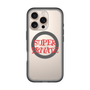 スリムプロテクションプレミアムケース with MagSafe［ SUPER PRIVATE - ロゴ - Metal ］