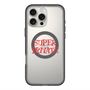 スリムプロテクションプレミアムケース with MagSafe［ SUPER PRIVATE - ロゴ - Metal ］