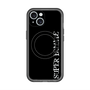 スリムプロテクションプレミアムケース with MagSafe［ SUPER PRIVATE - ロゴ - Black ］