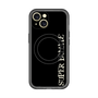 スリムプロテクションプレミアムケース with MagSafe［ SUPER PRIVATE - ロゴ - Black ］