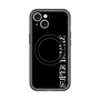 スリムプロテクションプレミアムケース with MagSafe［ SUPER PRIVATE - ロゴ - Black ］