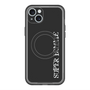 スリムプロテクションプレミアムケース with MagSafe［ SUPER PRIVATE - ロゴ - Black ］
