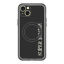 スリムプロテクションプレミアムケース with MagSafe［ SUPER PRIVATE - ロゴ - Black ］