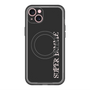 スリムプロテクションプレミアムケース with MagSafe［ SUPER PRIVATE - ロゴ - Black ］