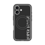 スリムプロテクションプレミアムケース with MagSafe［ SUPER PRIVATE - ロゴ - Black ］