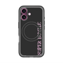 スリムプロテクションプレミアムケース with MagSafe［ SUPER PRIVATE - ロゴ - Black ］