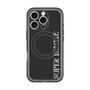 スリムプロテクションプレミアムケース with MagSafe［ SUPER PRIVATE - ロゴ - Black ］