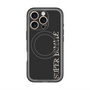 スリムプロテクションプレミアムケース with MagSafe［ SUPER PRIVATE - ロゴ - Black ］