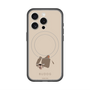 スリムプロテクションプレミアムケース with MagSafe［ BUDOG - ベージュ ］