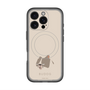 スリムプロテクションプレミアムケース with MagSafe［ BUDOG - ベージュ ］