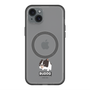 スリムプロテクションプレミアムケース with MagSafe［ BUDOG - モノクロ ］