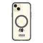 スリムプロテクションプレミアムケース with MagSafe［ BUDOG - モノクロ ］