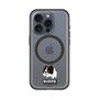 スリムプロテクションプレミアムケース with MagSafe［ BUDOG - モノクロ ］