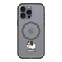 スリムプロテクションプレミアムケース with MagSafe［ BUDOG - モノクロ ］