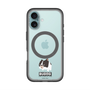 スリムプロテクションプレミアムケース with MagSafe［ BUDOG - モノクロ ］