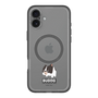 スリムプロテクションプレミアムケース with MagSafe［ BUDOG - モノクロ ］