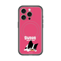 スリムプロテクションプレミアムケース with MagSafe［ BUDOG - ピンク ］
