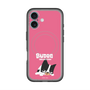 スリムプロテクションプレミアムケース with MagSafe［ BUDOG - ピンク ］