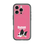 スリムプロテクションプレミアムケース with MagSafe［ BUDOG - ピンク ］