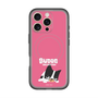 スリムプロテクションプレミアムケース with MagSafe［ BUDOG - ピンク ］