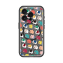 スリムプロテクションプレミアムケース with MagSafe［ BUDOG - 総柄 ］