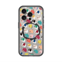 スリムプロテクションプレミアムケース with MagSafe［ BUDOG - 総柄 ］
