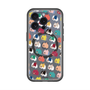 スリムプロテクションプレミアムケース with MagSafe［ BUDOG - 総柄 ］