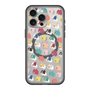 スリムプロテクションプレミアムケース with MagSafe［ BUDOG - 総柄 ］