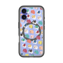 スリムプロテクションプレミアムケース with MagSafe［ BUDOG - 総柄 ］