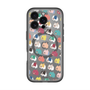 スリムプロテクションプレミアムケース with MagSafe［ BUDOG - 総柄 ］