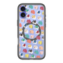 スリムプロテクションプレミアムケース with MagSafe［ BUDOG - 総柄 ］