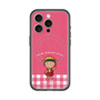 スリムプロテクションプレミアムケース with MagSafe［ ちびまる子ちゃん - ピンクチェック ］