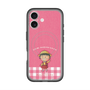 スリムプロテクションプレミアムケース with MagSafe［ ちびまる子ちゃん - ピンクチェック ］