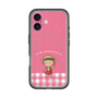 スリムプロテクションプレミアムケース with MagSafe［ ちびまる子ちゃん - ピンクチェック ］