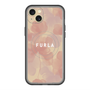スリムプロテクションプレミアムケース with MagSafe［ FURLA - FLOWER VELATO-01 ］