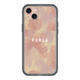 スリムプロテクションプレミアムケース with MagSafe［ FURLA - FLOWER VELATO-01 ］