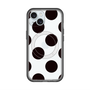 スリムプロテクションプレミアムケース with MagSafe［ シンプルドット - Black ］