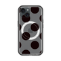 スリムプロテクションプレミアムケース with MagSafe［ シンプルドット - Black ］