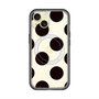 スリムプロテクションプレミアムケース with MagSafe［ シンプルドット - Black ］