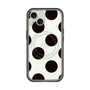スリムプロテクションプレミアムケース with MagSafe［ シンプルドット - Black ］