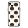 スリムプロテクションプレミアムケース with MagSafe［ シンプルドット - Black ］