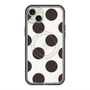 スリムプロテクションプレミアムケース with MagSafe［ シンプルドット - Black ］