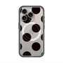 スリムプロテクションプレミアムケース with MagSafe［ シンプルドット - Black ］
