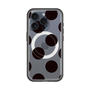 スリムプロテクションプレミアムケース with MagSafe［ シンプルドット - Black ］