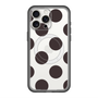 スリムプロテクションプレミアムケース with MagSafe［ シンプルドット - Black ］