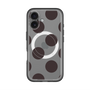 スリムプロテクションプレミアムケース with MagSafe［ シンプルドット - Black ］