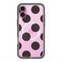 スリムプロテクションプレミアムケース with MagSafe［ シンプルドット - Black ］